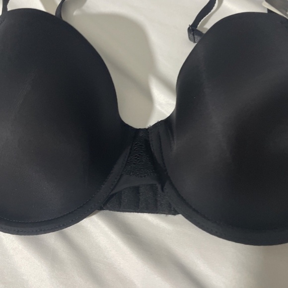 NWT Wacoal [ 32D US ] Lace Impression Underwire Contour‎ Bra Black - Picture 6 of 12